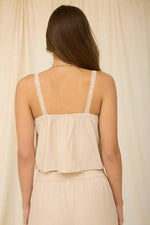 Tea Garden Embroidered Top