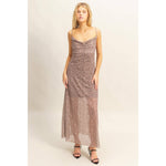 Wild Elegance Mesh Maxi Dress