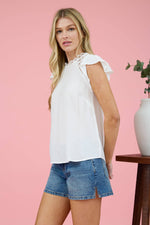 Juliet Lace Panel Top