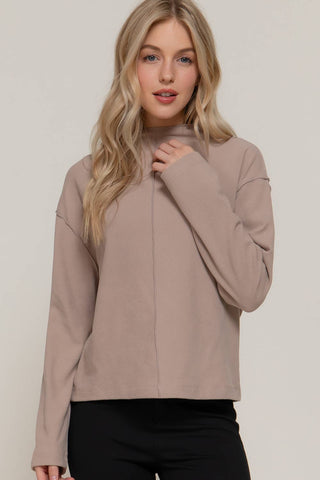 Marseille Brushed Rib Top