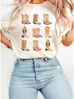 Western Boots Tee