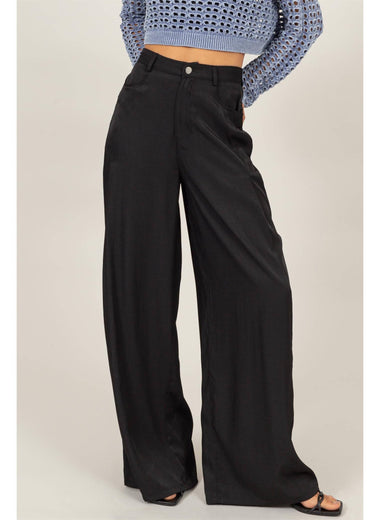 Phoenix High-waisted Wide Leg Shimmer Pant