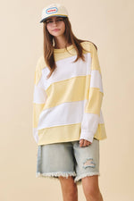 Chicago Long Sleeved Contrast Top