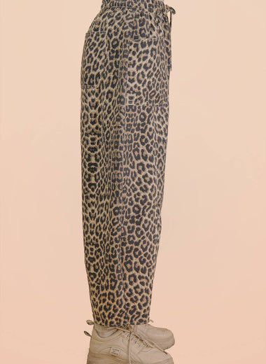 Midnight Spot Barrel Pants