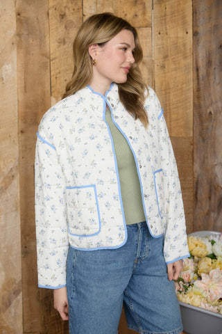 Secret Path Quilted Puffer Jacket