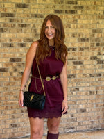 Signature Satin Dress