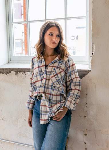 Abri Plaid Flannel Shirt