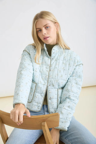 Secret Path Quilted Puffer Jacket