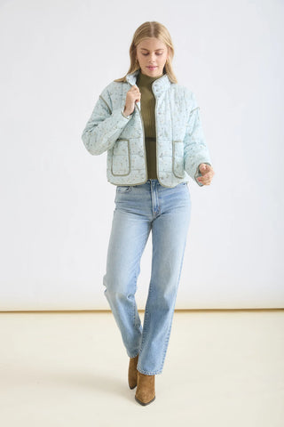 Secret Path Quilted Puffer Jacket