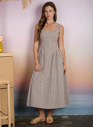 Picnic Poise Mid Dress