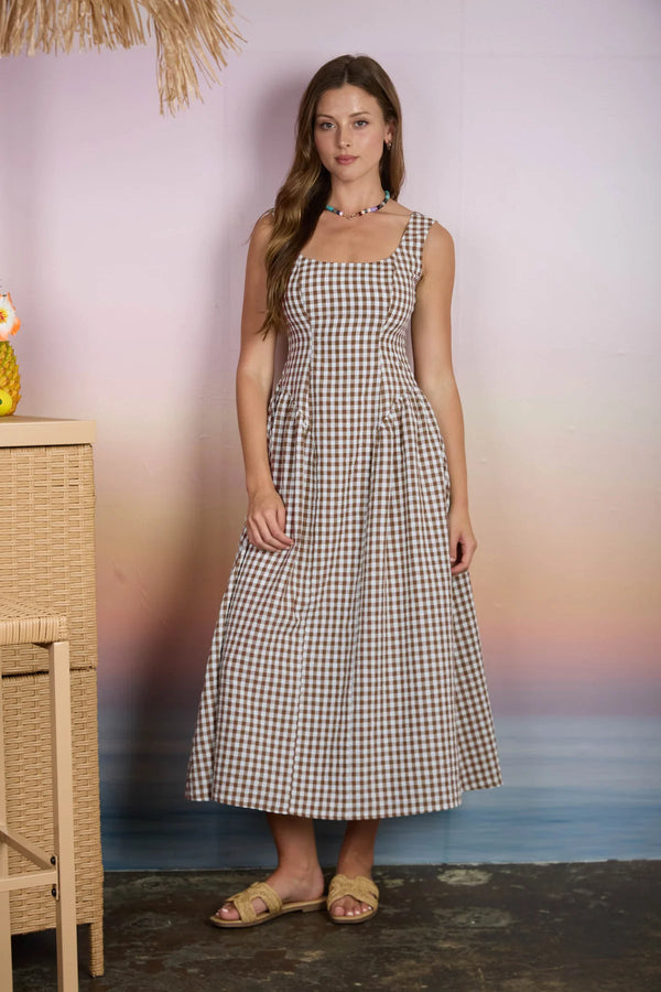 Picnic Poise Mid Dress