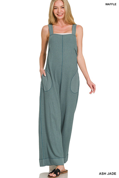 Driftwood Waffle Overalls