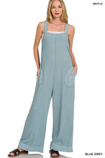 Driftwood Waffle Overalls