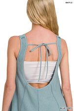 Driftwood Waffle Overalls