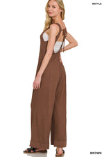 Driftwood Waffle Overalls