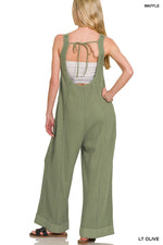 Driftwood Waffle Overalls