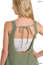 Driftwood Waffle Overalls