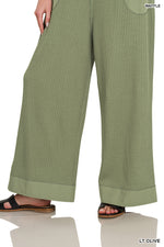 Driftwood Waffle Overalls