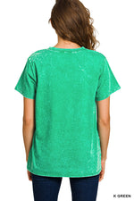 Wild Daze Mineral Washed Tee