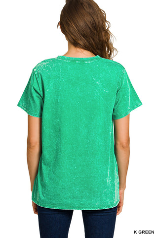 Wild Daze Mineral Washed Tee