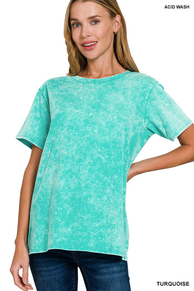 Sunny Vibes Washed Tee