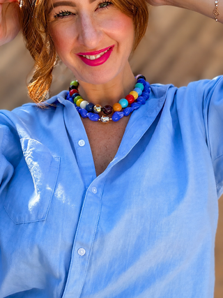 Jazz Chunky Beeded Necklace