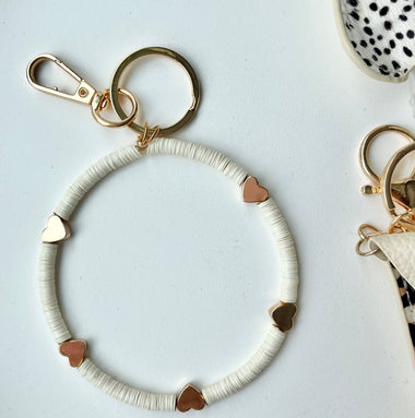 Heart Key Wristlet