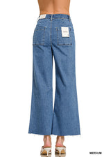 Zenana Westlyn Raw Hem Jeans