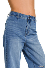 Zenana Westlyn Raw Hem Jeans