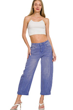 Main Character Barrel Coloured Denim