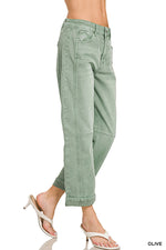 Main Character Barrel Coloured Denim