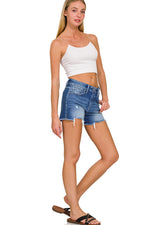 Lake House Frayed Cutoff Shorts