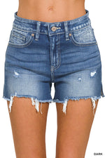Lake House Frayed Cutoff Shorts