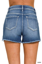 Lake House Frayed Cutoff Shorts