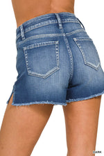 Lake House Frayed Cutoff Shorts