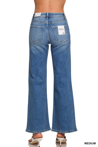 Midline Wide Leg Jeans