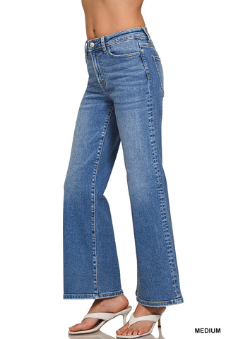 Midline Wide Leg Jeans