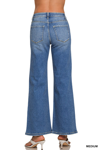 Midline Wide Leg Jeans