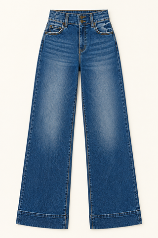 Afterglow Wide-Leg Jeans