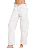 Main Character Barrel Coloured Denim