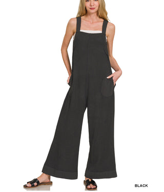 Driftwood Waffle Overalls
