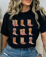 Western Boots Tee