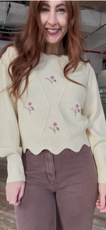 Blossom & Butter Knit Sweater