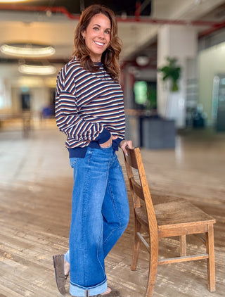 Collins Stripe Sweater