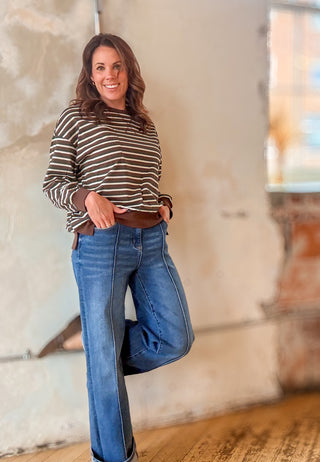 Collins Stripe Sweater