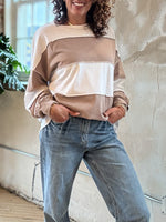 Chicago Long Sleeved Contrast Top