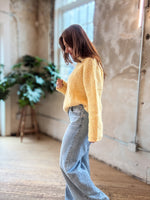 Fall Day Fuzzy Knit Sweater