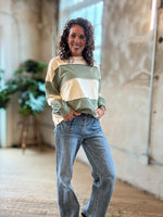 Chicago Long Sleeved Contrast Top