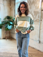 Chicago Long Sleeved Contrast Top