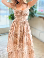 Harvest Corset Tie Dress